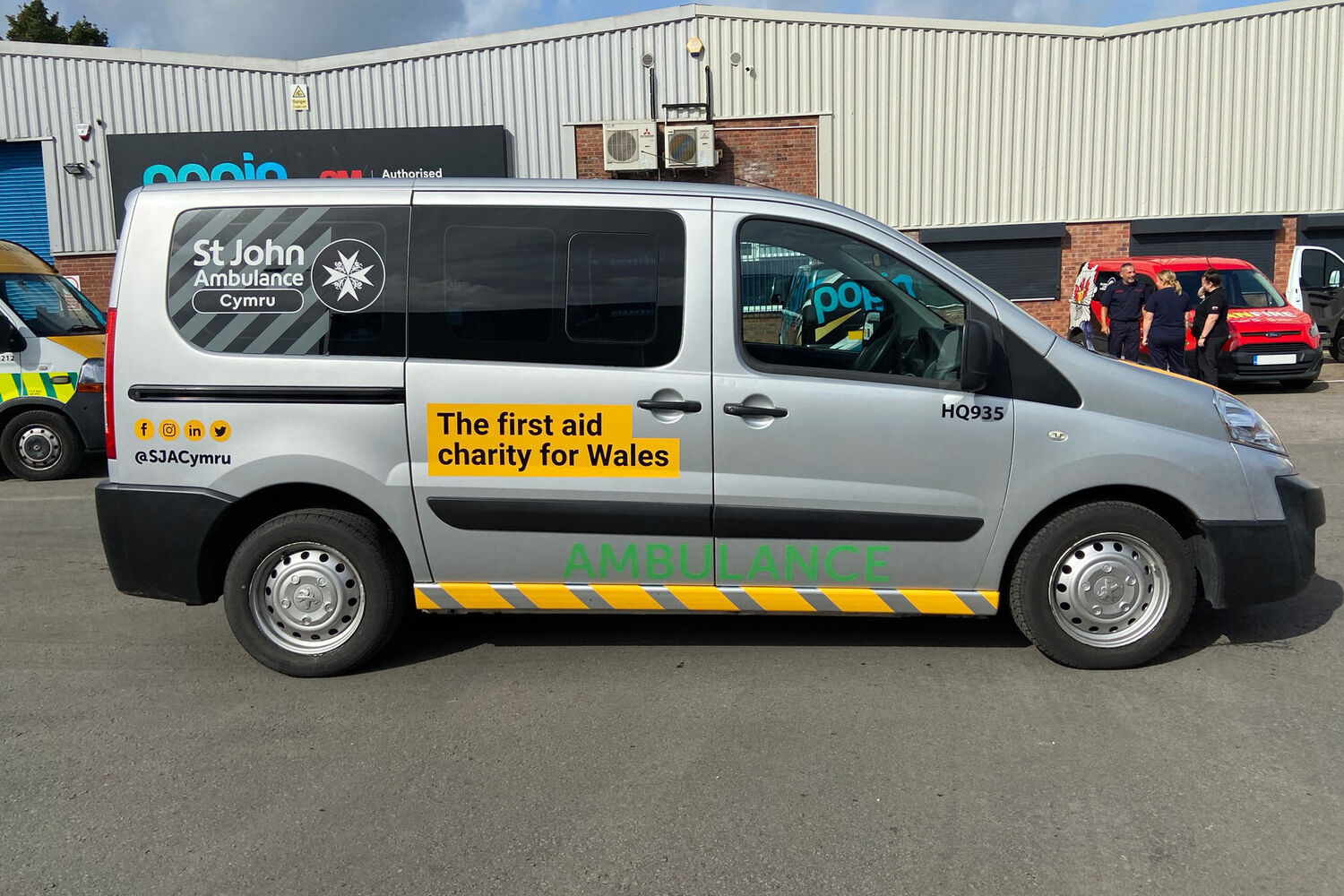 St Johns Ambulance Wales - 6x Peugeot Expert Teepee