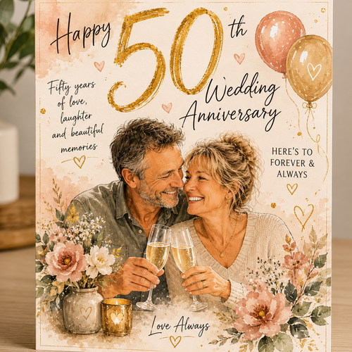 Photo Anniversary Cards