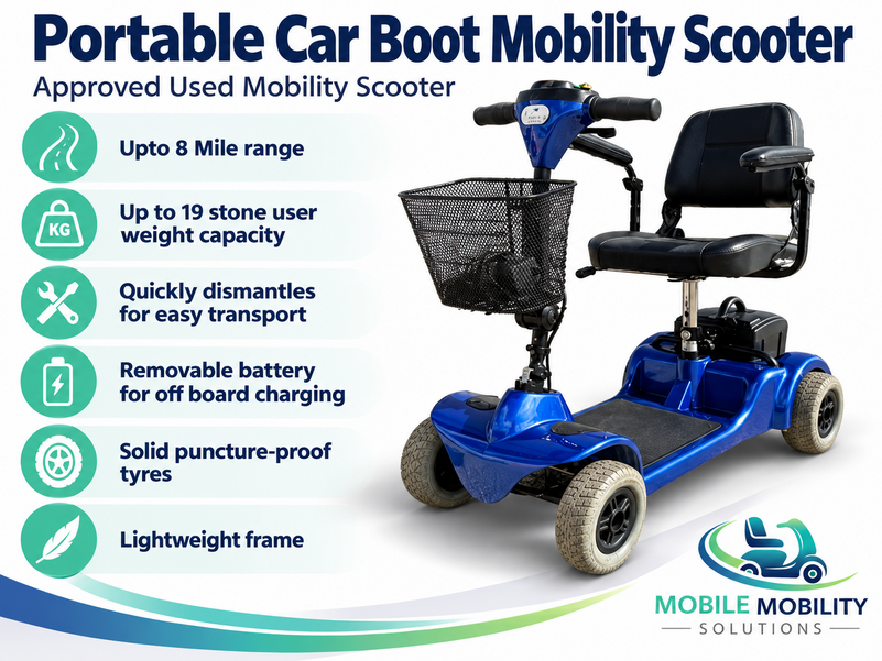 Portable Car Boot Mobility Scooter – £150