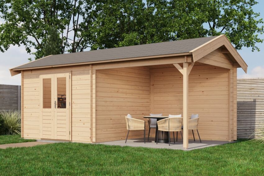 Apex Log Cabin style choice