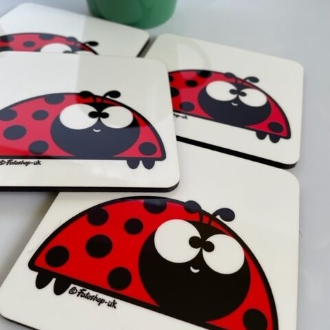 'New Ladybird' Coaster