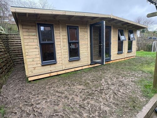 24x12 Apex Summer House
