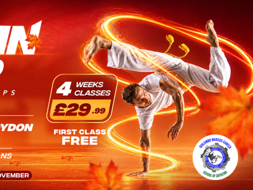 Try Capoeira – FREE Taster Class or 4 Weeks for £29.99