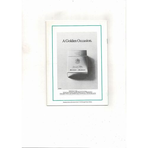1979 Northern Ireland v England Football Programme Oct.