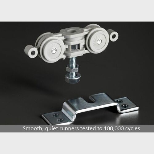 Eclisse Double Classic Pocket Door Kit