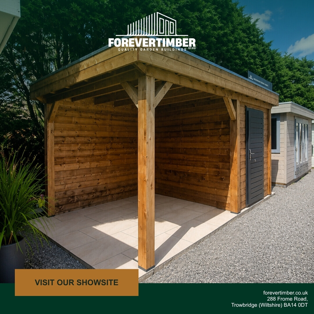 Garden Buildings Showsite Trowbridge | Forever Timber