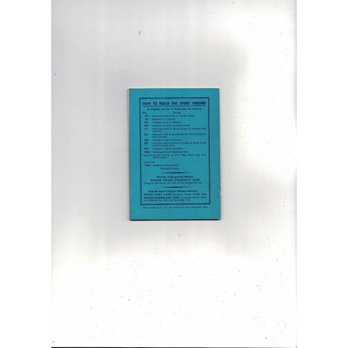 Tottenham Hotspur Football Handbook 1961/62