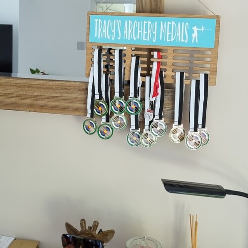 Customised Running Medal Hanger | Custom Medal Display Rack | Sports Medal Hanger | Medal Hanger For Runners