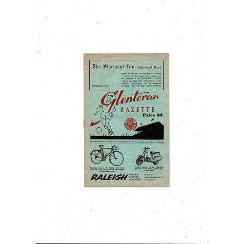 Irish 1950's & 1960's Football Programmes