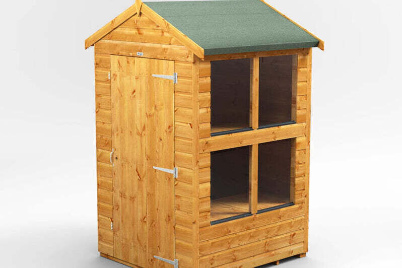 Apex Potting Shed (Single door) 4x4
