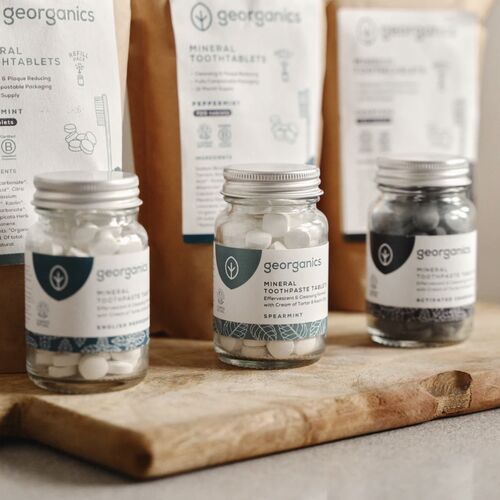 Georganics Orange Mouthwash Tablets x 120