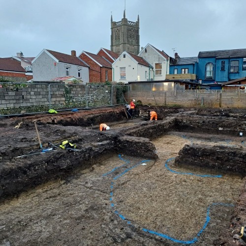 Excavation in Keynsham