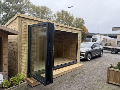 #BF002 14x8 Pent Summer House