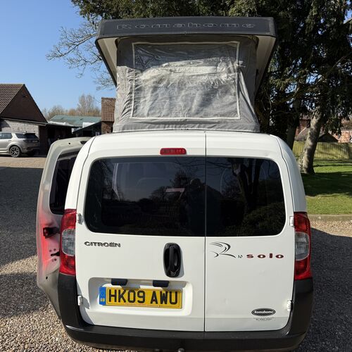 2009 Romahome R10 Solo Citroen Nemo Camper Van - 1 Lady Owner last 11.5yrs