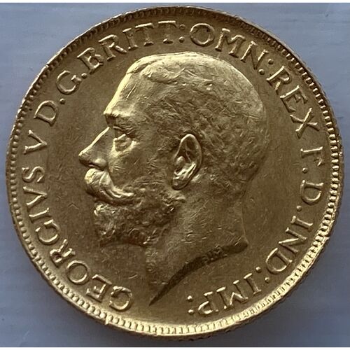 1914 C King George V full gold sovereign