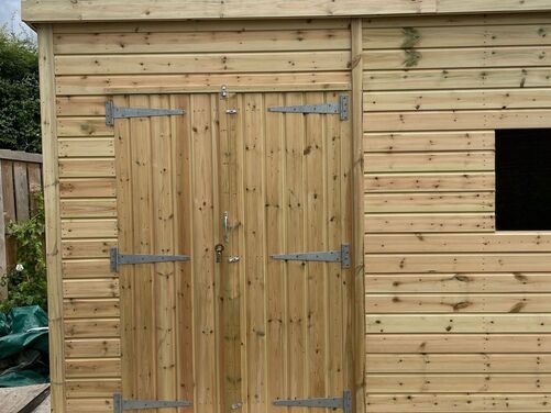 #P071 14x10 Pent Shed