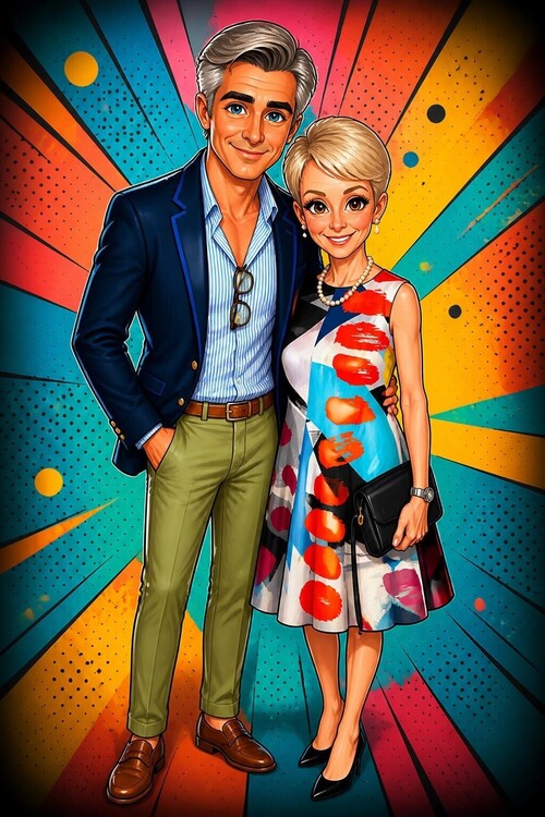 AI Caricatures at Ashdown Park | Harvey’s 70th | Pic Me