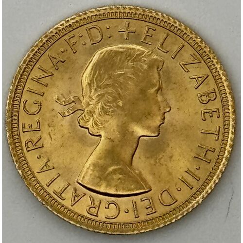 1968 QE 11 full gold sovereign