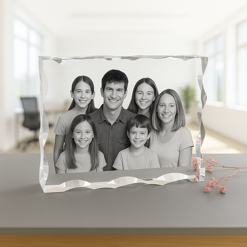 The Amazing 180X130X25mm 3D Staffa Scallop Edge Photo Frame