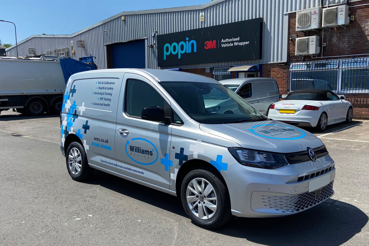 Williams Medical Supplies - 5x Volkswagen Caddy