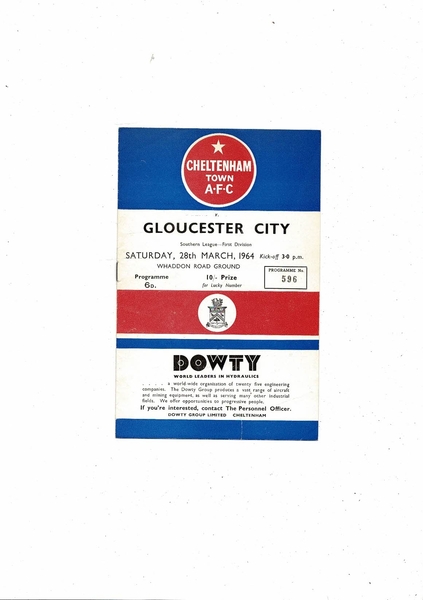 Many more Football Programmes listed today