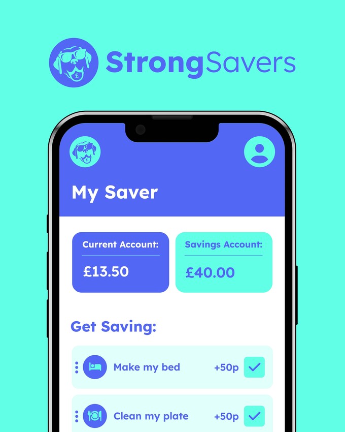 A redesign of the trong savers app from the apprentice