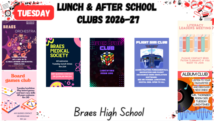 Clubs and Activities | Braes High School | Braes High School | Secondary School Falkirk | Falkirk Education