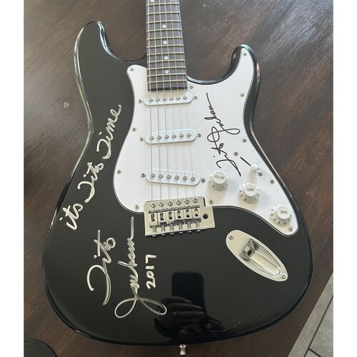 Tito Jackson Hand Signed Guitar