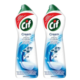 CIF Household Cream Cleaner Original 500ml Pack of 2