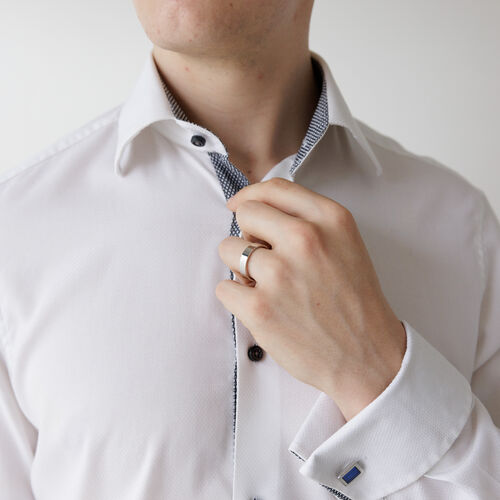 18ct 4mm FLAT PROFILE