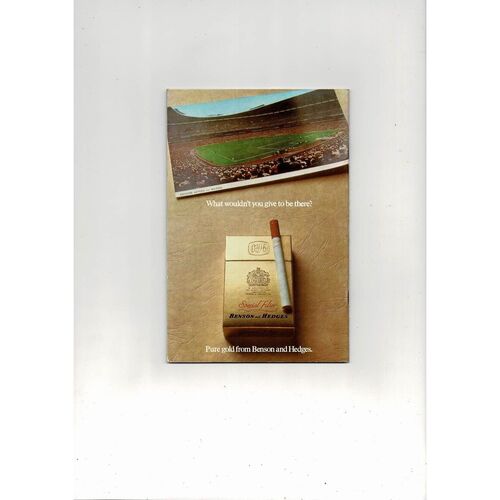 1970 World Cup Official Football Programme