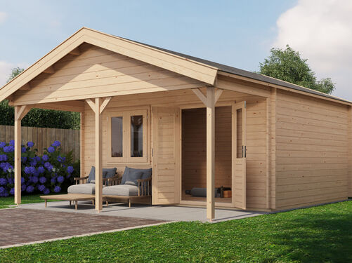 500cm x 400cm + 200cm Front Canopy