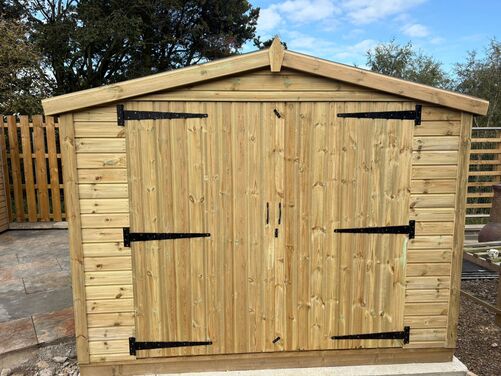 14x10 Apex Garage Shed