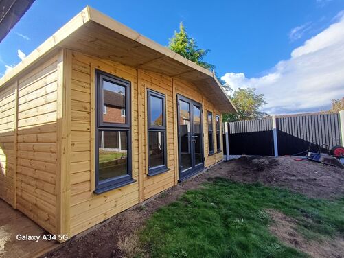 20x12 Apex Summer House / Home Bar