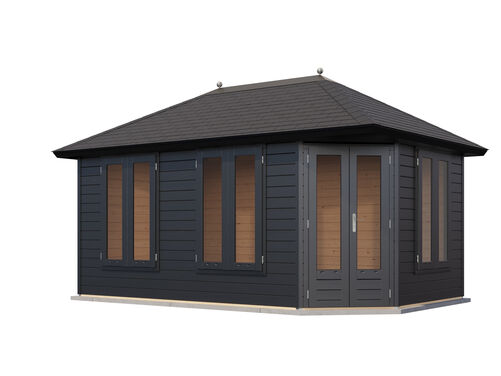 4.8mtr x 3.0mtr 44mm walled Pyramid Roof Cabin Copy