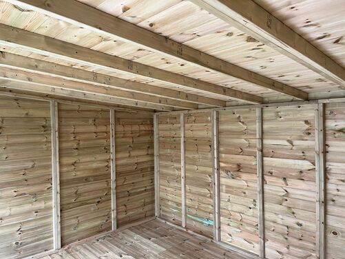 #PVC047 14x12 Pent Summer House