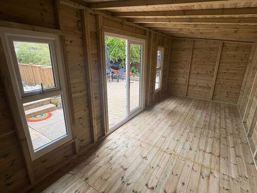 #PVC051 20x8 Pent Summer House