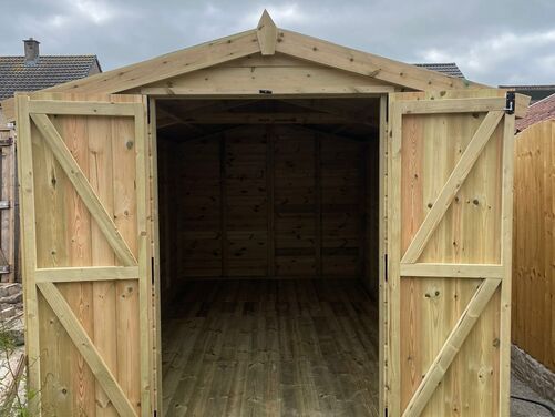 #A066 14x8 Apex Shed