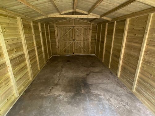 #A082 20x10 Apex Shed Garage