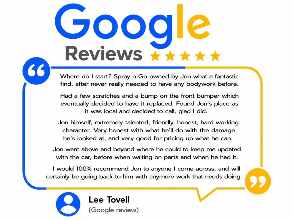 Spray n Go | Car Body Repairs | Great Yarmouth