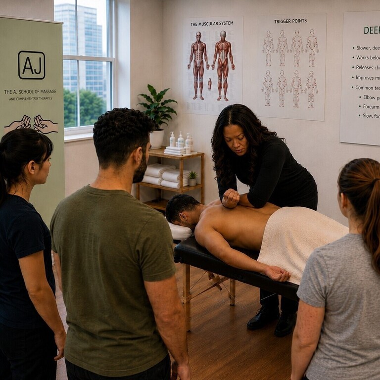 Chair Massage | The AJ School of Massage And Complementary Therapies
