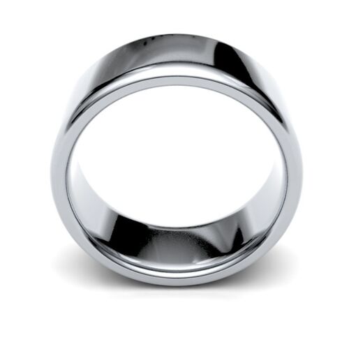 9ct 8mm court profile classic wedding ring