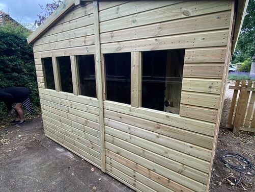 #A082 20x10 Apex Shed Garage