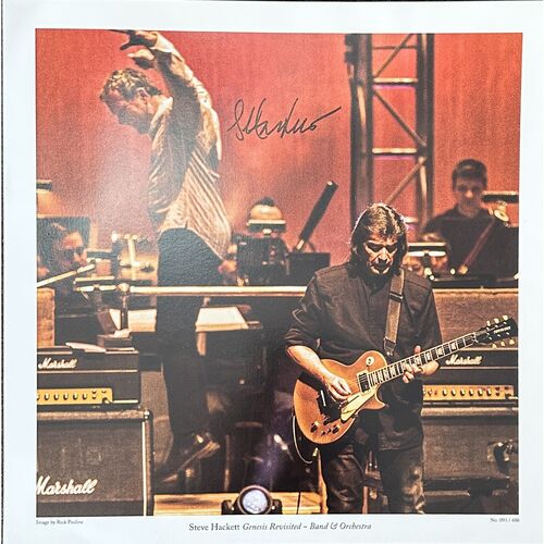 Steve Hackett Signed Limited Edition Photograph