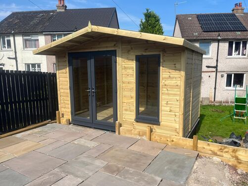 #PVC089 12x8 Apex Summer House