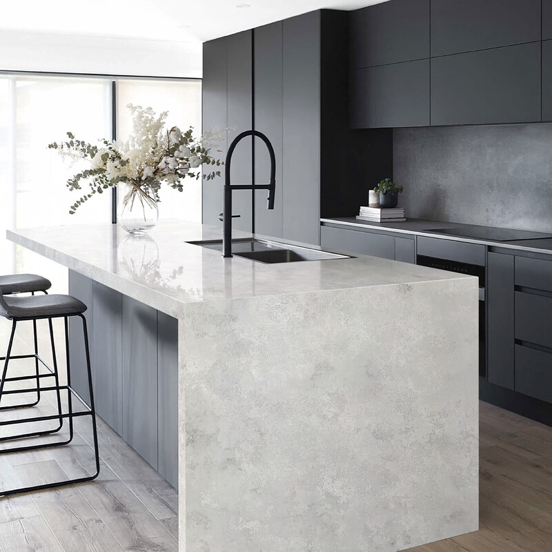 Horizon Stone Luna Grey Leather - Code: HS329