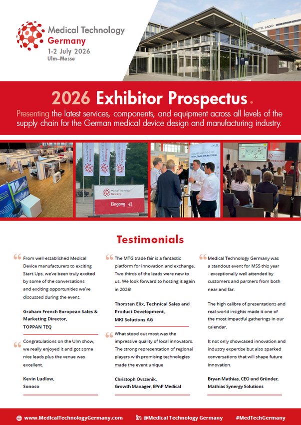 Ausstellerprospekt & Buchung 2026