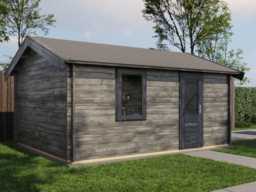 400cm x 500cm Garage