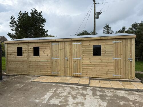 24x12 Apex Shed