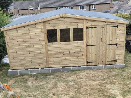 16x8 Apex Shed